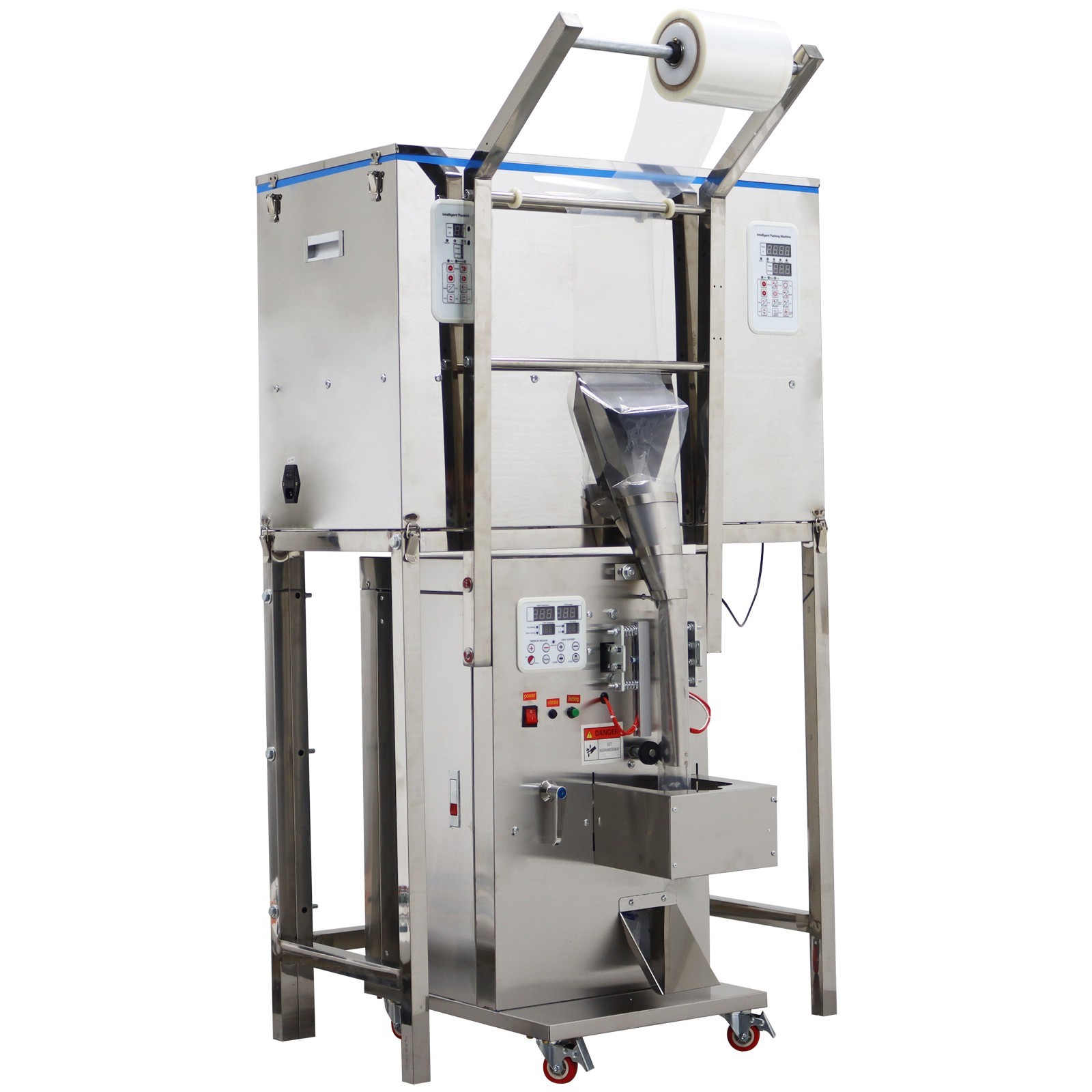 Auto Screw Packaging Machine Granule & Hardware Parts Packer 6.3″ Width Film