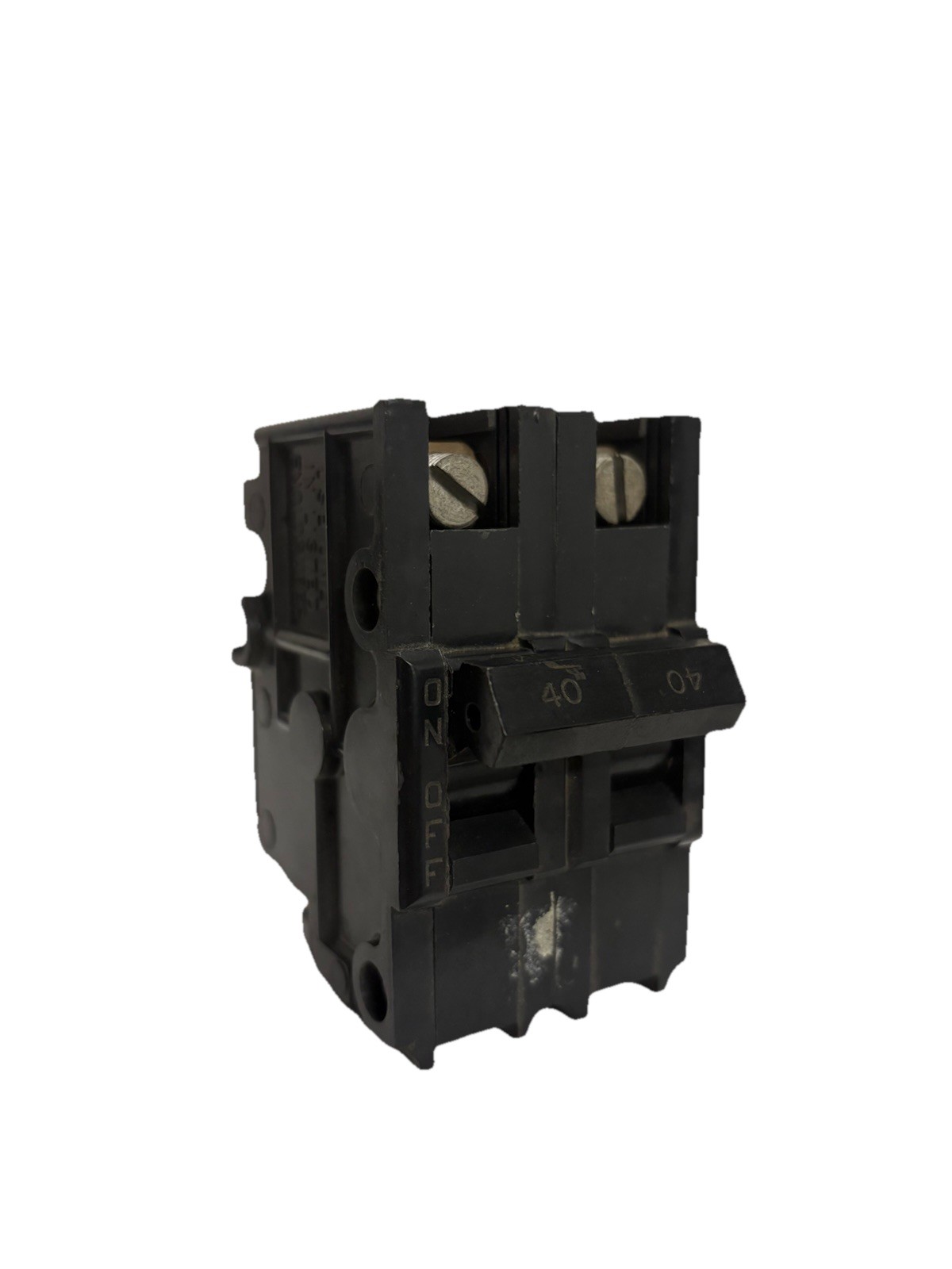 Federal Pacific FPE NA240 2 Pole 40 Amp Stab Lok Circuit Breaker – Black Handle