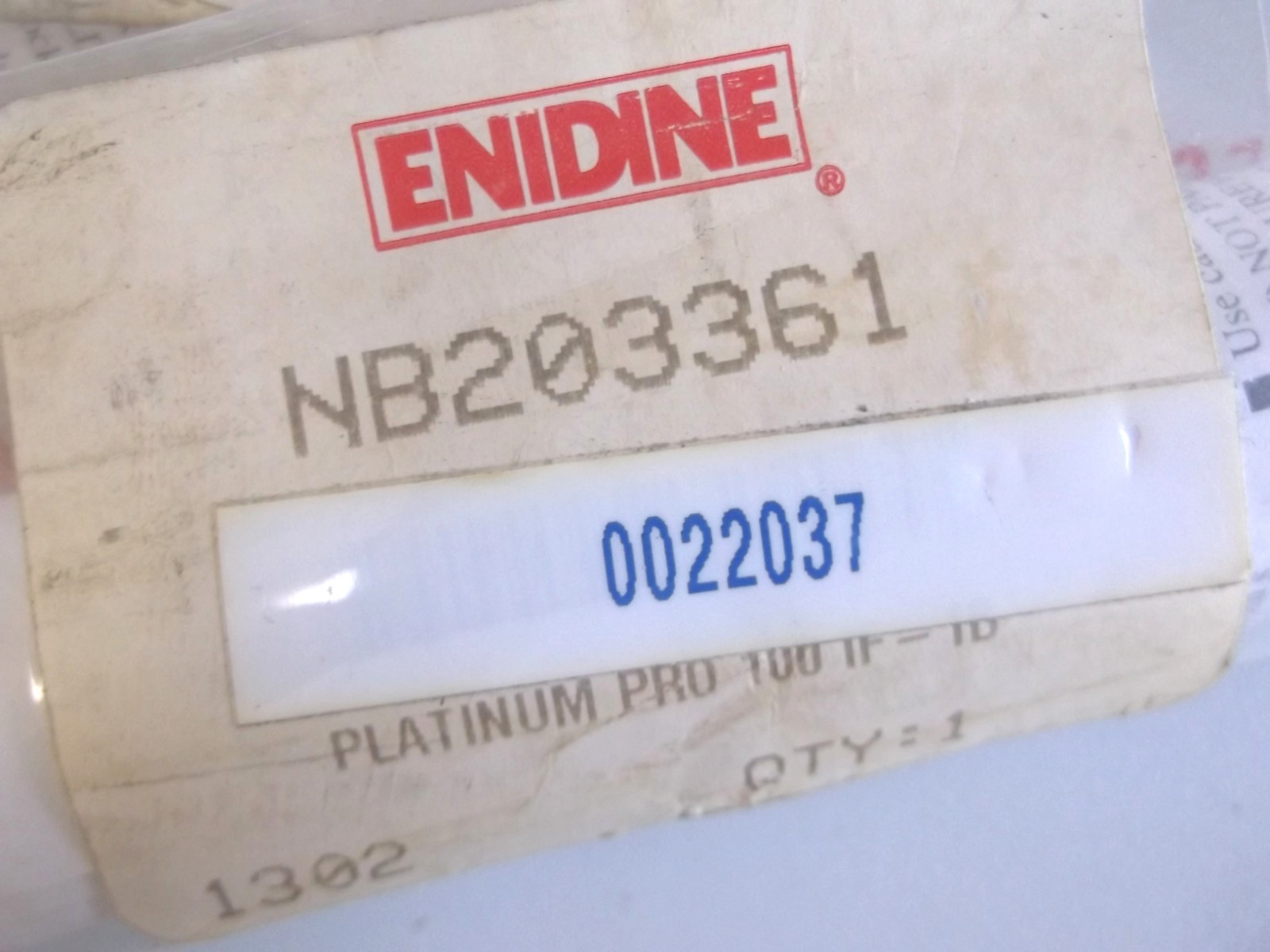 Enidine NB203361 Platinum Pro Decelerator Shock Absorber 100-IF-1B (Pair) NIBag