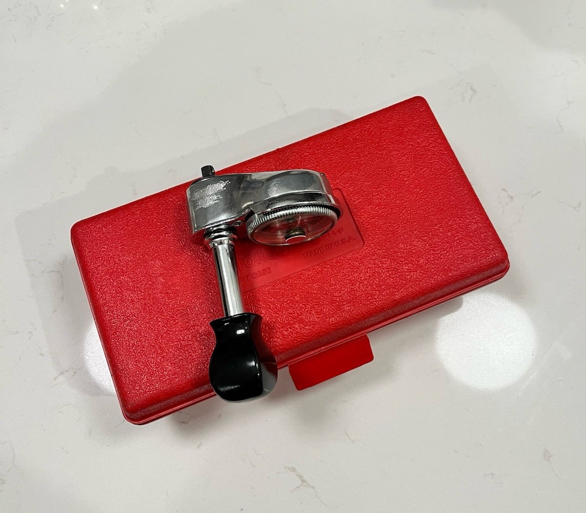 Snap-on TQSS025FUA U.S. Follow-up Torque Driver 1/4″ Drive Tested EUC