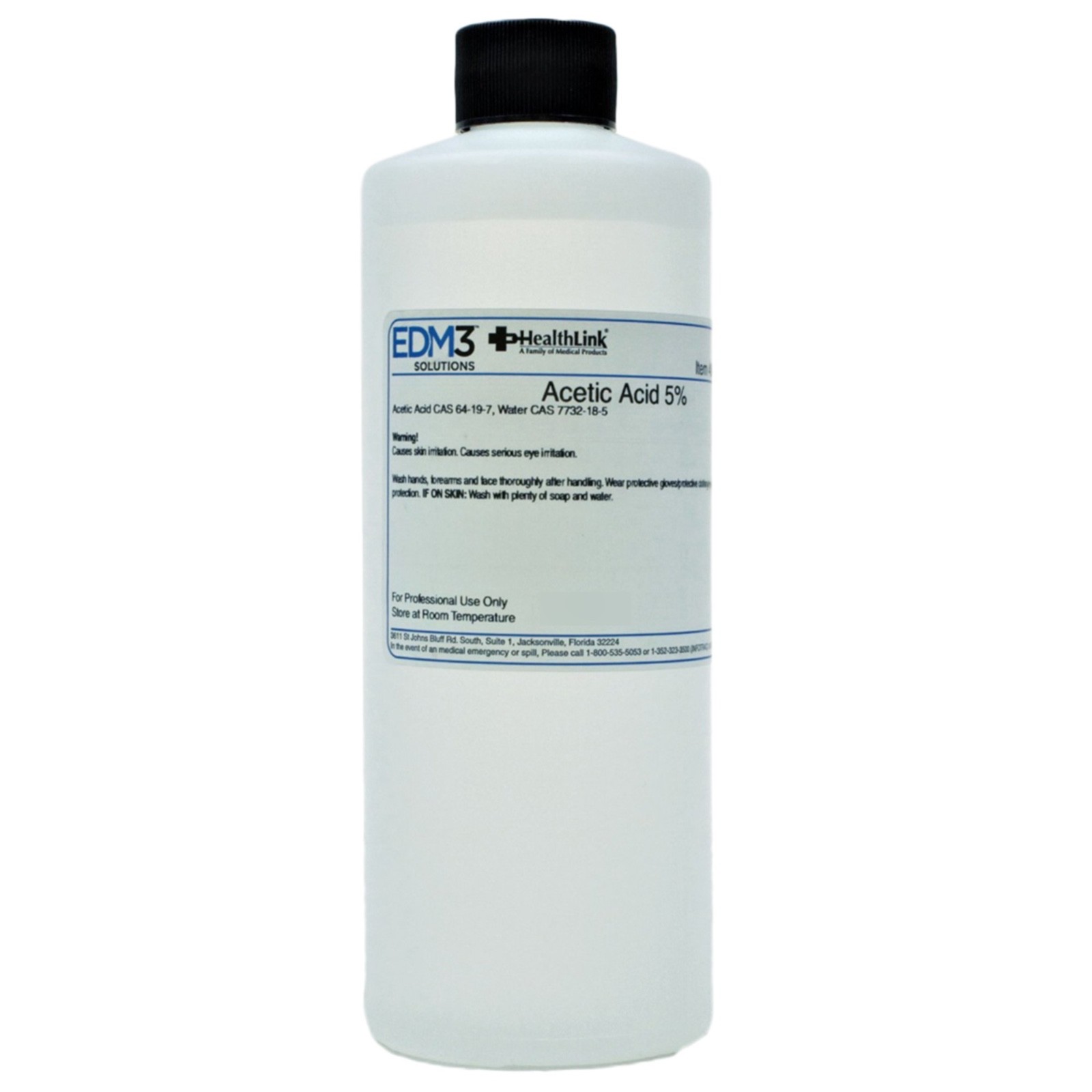 Chemistry Reagent Acetic Acid ACS Grade 5% 16 oz. | 400450