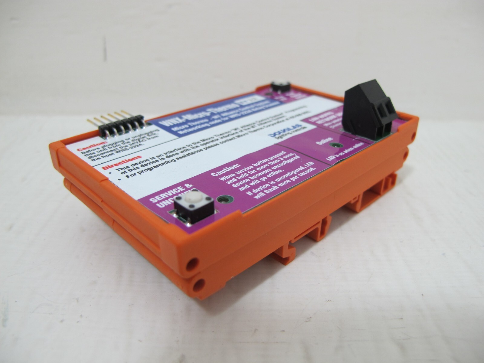 Douglas Lighting Controls WNX-Micro-Thermo Networking Node for WRS-2224 Relay