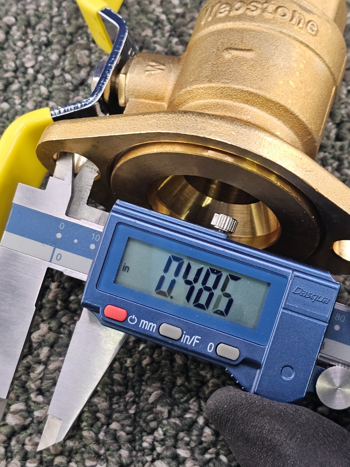 NIBCO WEBSTONE H-41404 1” ROTATING UNI-FLANGE BALL VALVE