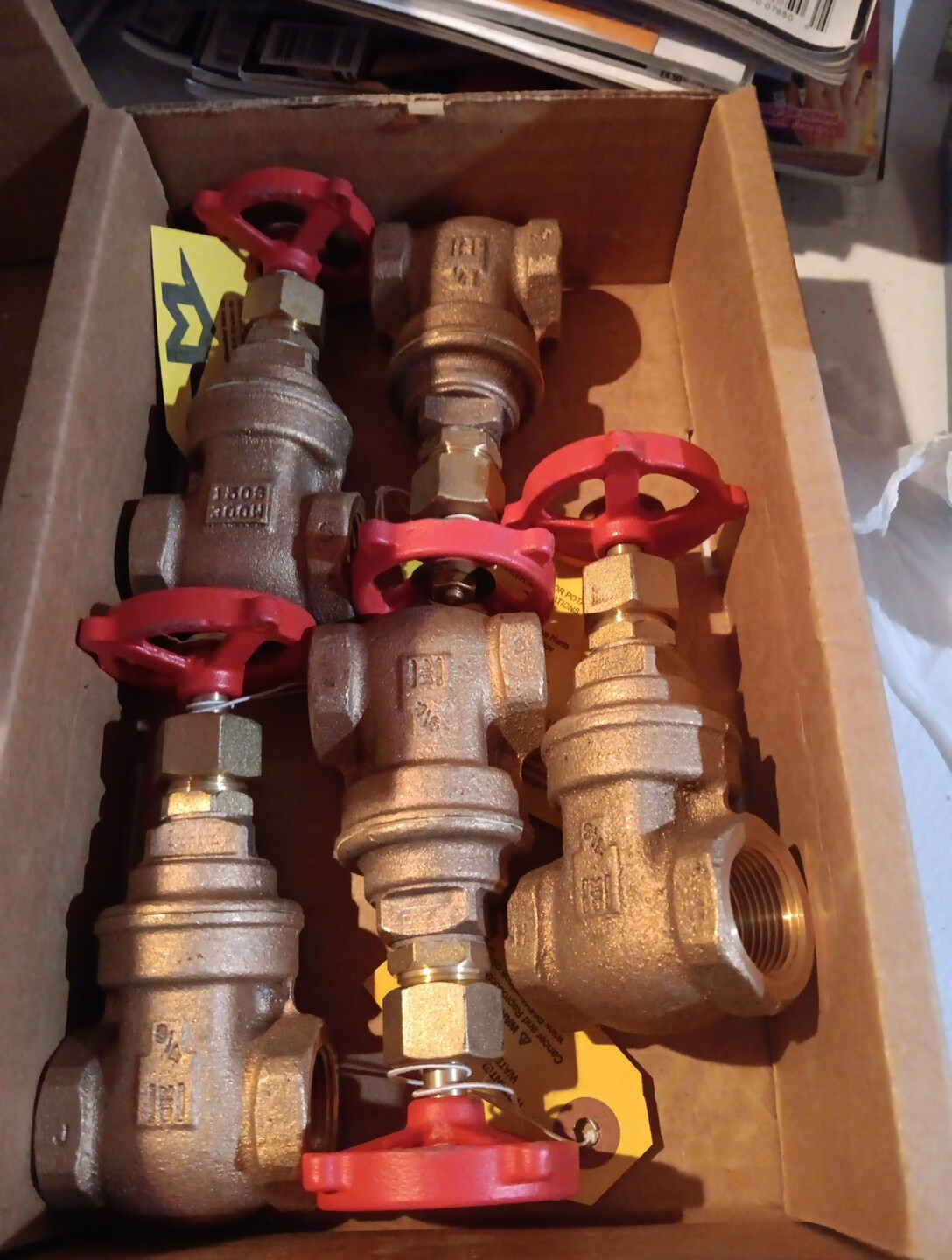 Value Collection 3/4″ Pipe, Class 150S, IPS Brass Wedge Compact Gate Valve 300w