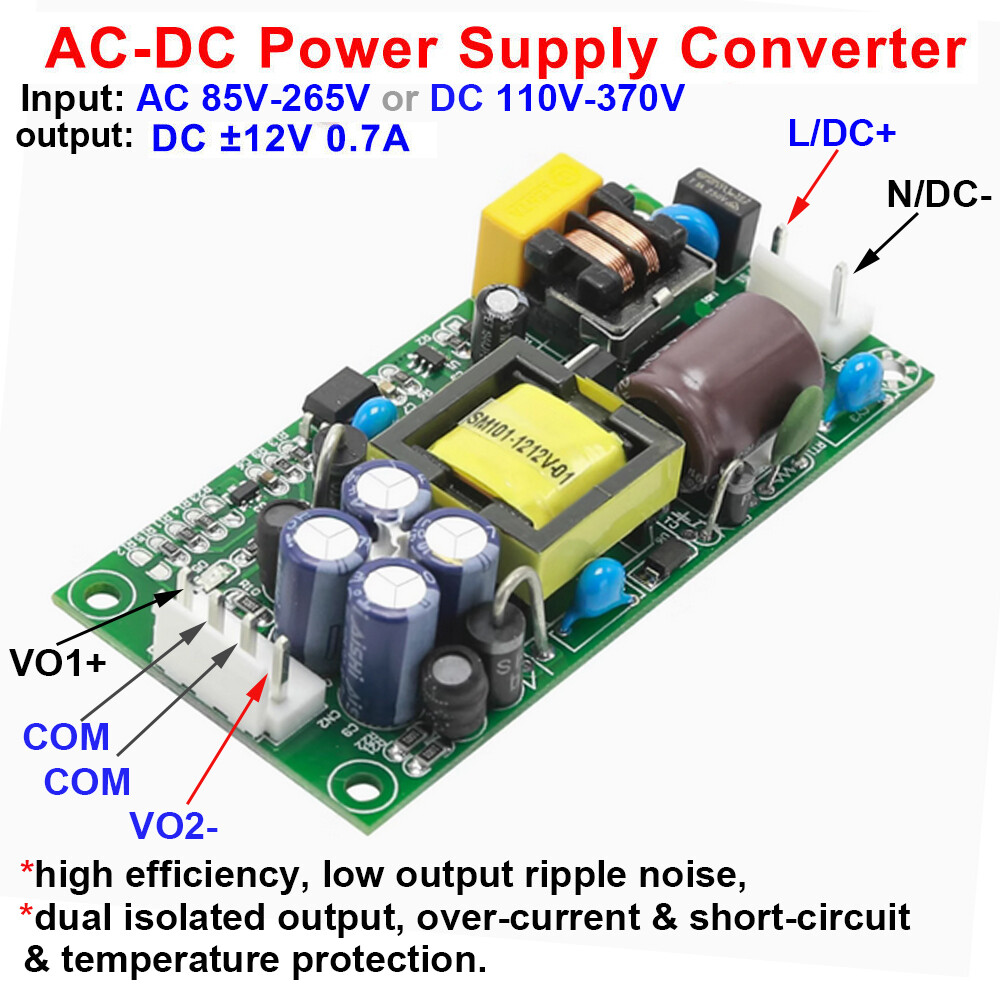 AC-DC Switching Power Supply Board Module AC110V 220V 230V to DC ±12V