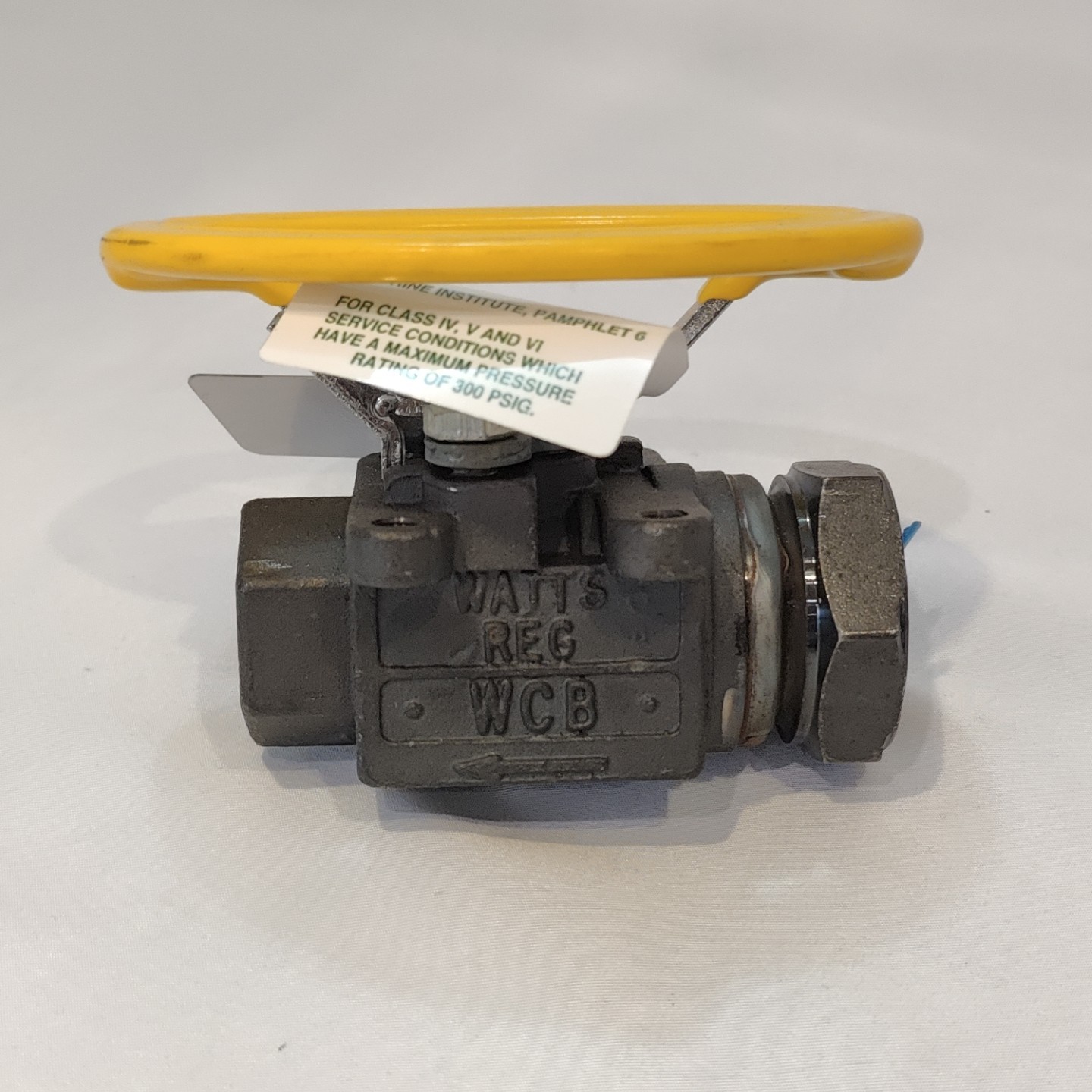 Contromaric / Watts Chlorine Ball Valve 1/4″ TYPE CL7200-01 Max 300 psig *NEW*