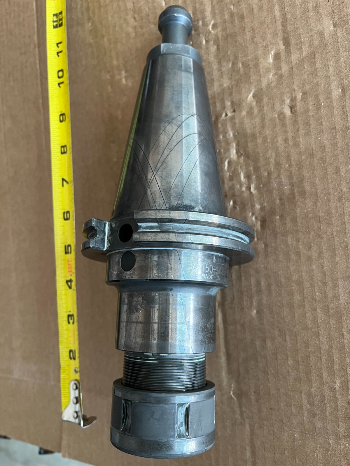 Nikken CAT50 SK25 Slimline Collet Chuck CAT50-SK25-105U – CNC – Item #10 READ!
