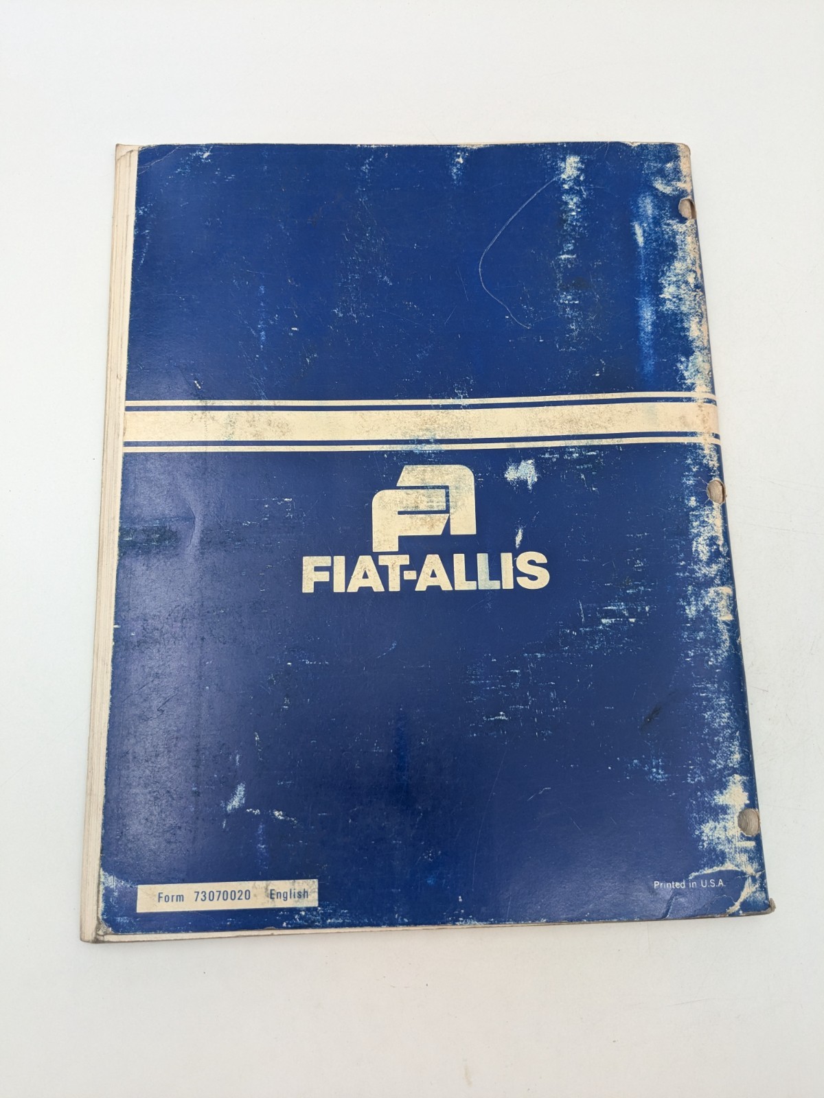 Fiat Allis 645B (645-B) Wheel Loader Operation & Maintenance Manual 1978