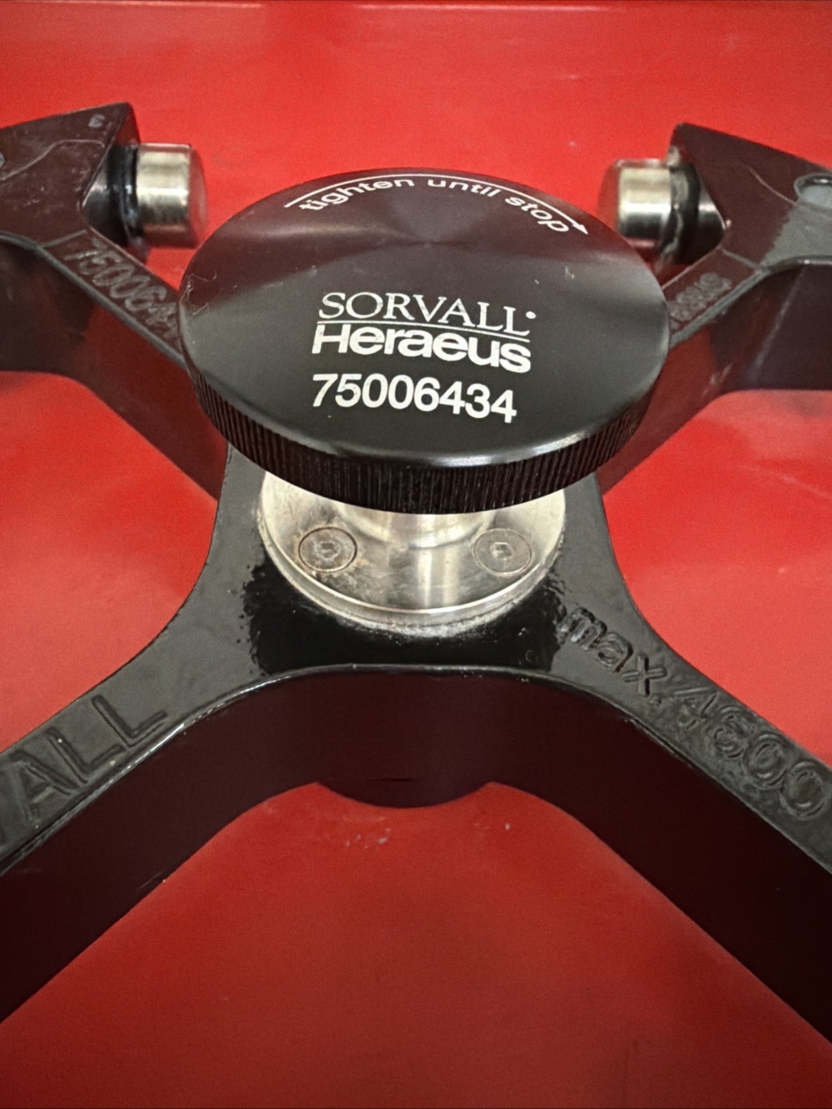 Sorvall Heraeus Centrifuge Swing Rotor 75006445, 75006434 4600RPM