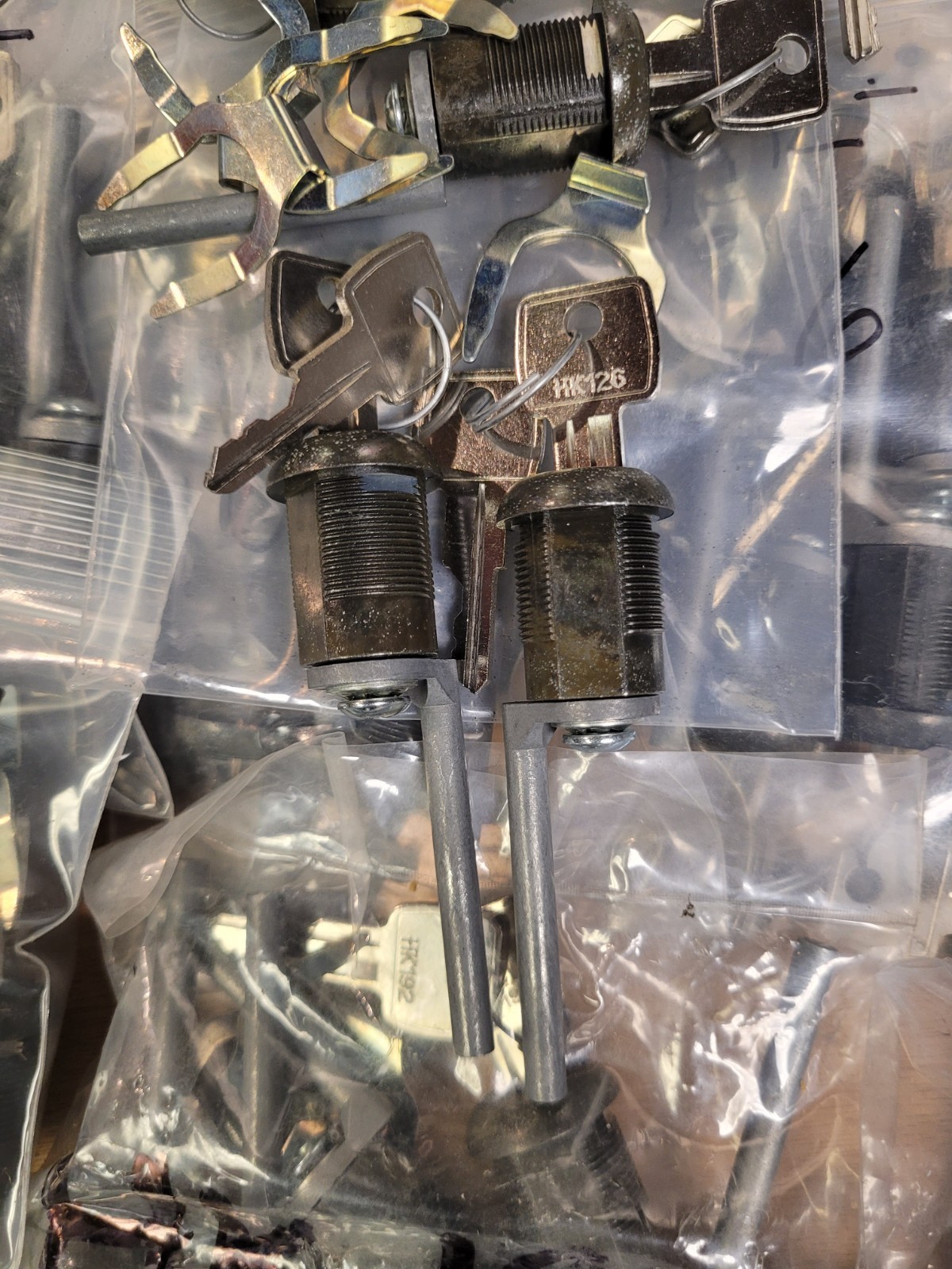 large lot of HK office furniture locks 300 locks drawer cabinet locks