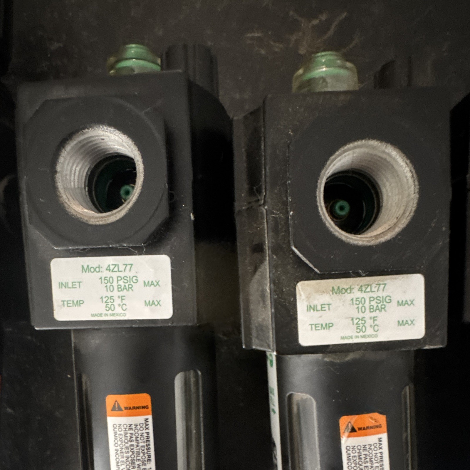 Speedaire Compressed Air Treatment Units Models 4ZK93 4ZL77 4ZL37 lot of 4
