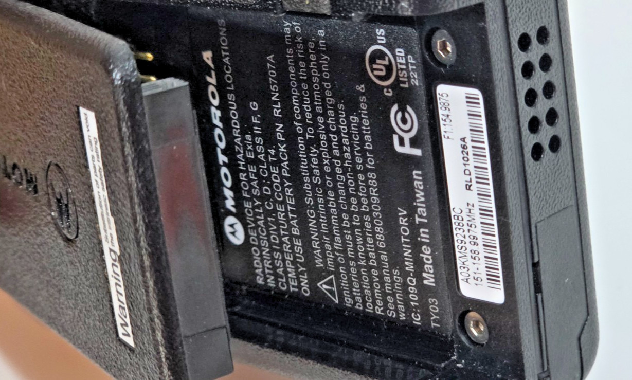 Motorola Minitor V Pager with Battery & Charger – Used, Good Condition VHF Alert