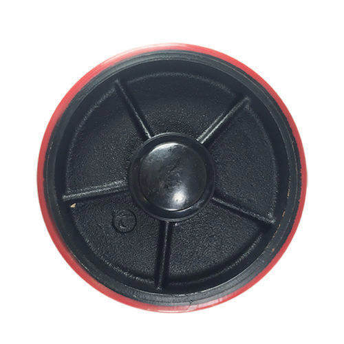 Brand New Pallet Jack Steer Wheels With Bearings Poly Tread – 1 EA