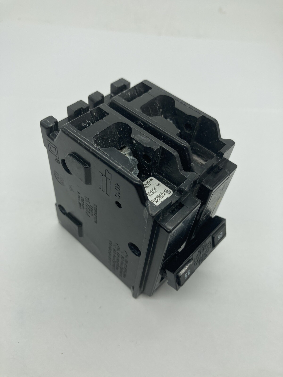 Square D Homeline 2P HOM215 20A 25A 30A 35A 40A 45A 50A 60A 70A Plug In Breaker