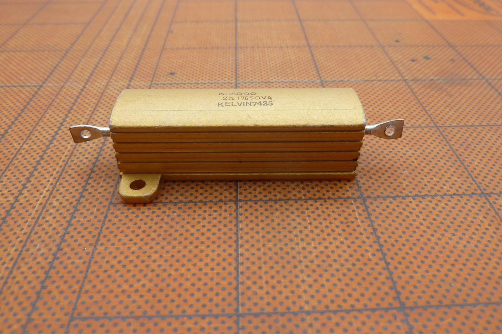 Resistor 0.2 Ω 50 Watts 1% Kelvin KC5000 (7 pcs) RH-50 Style