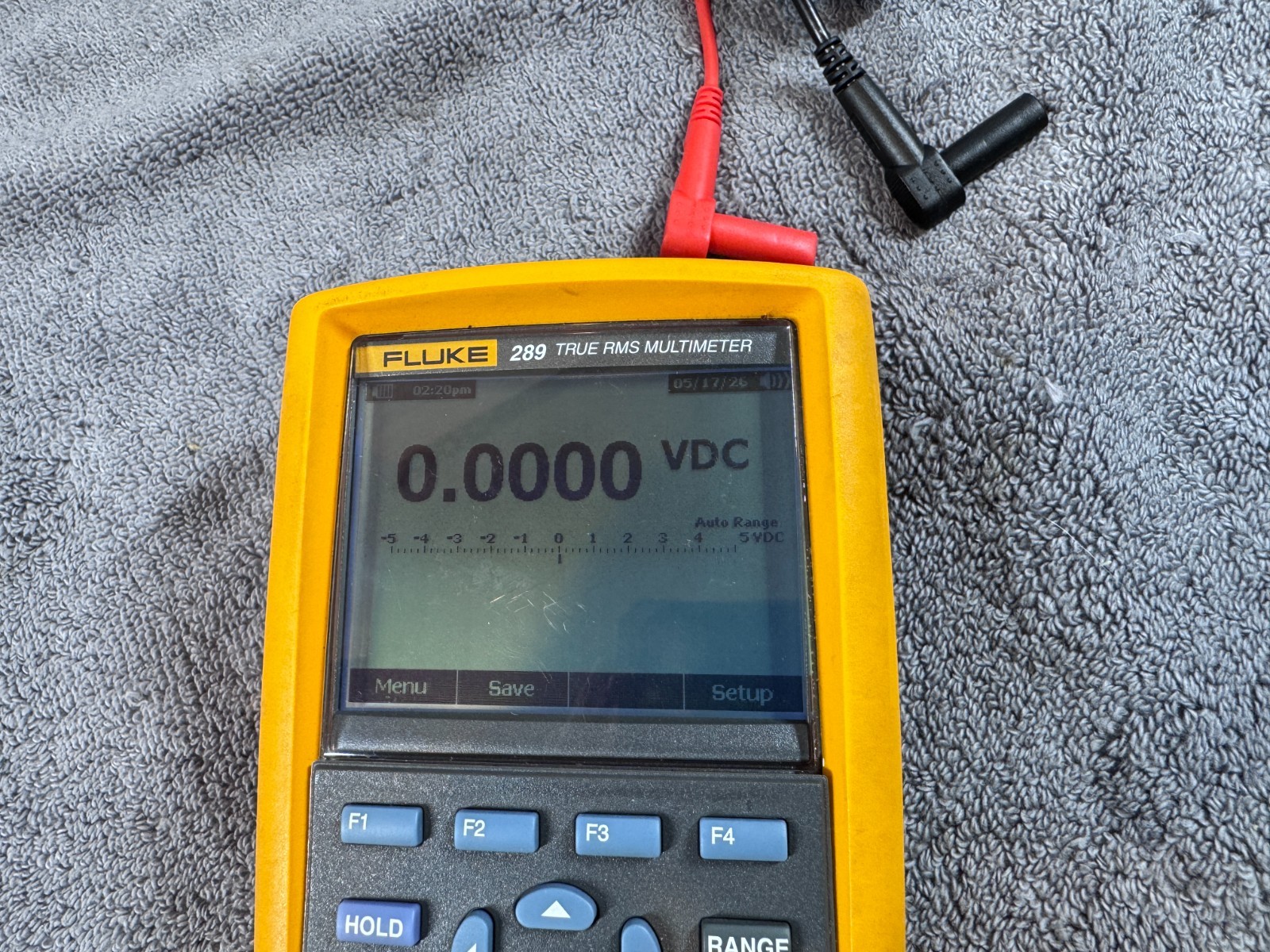 Fluke 289 True RMS Industrial Multimeter w/ Leads and Pouch