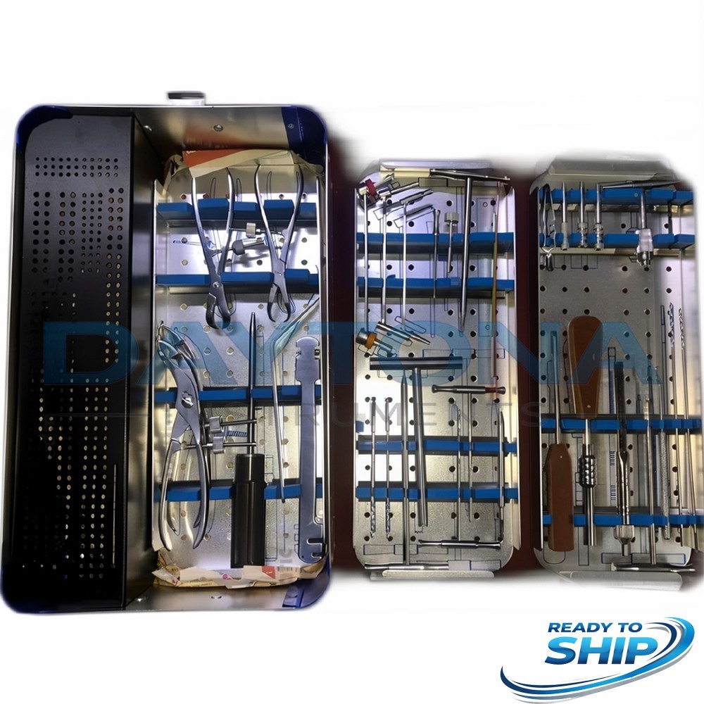 Large Fragment Orthopedic Instruments Set with Sterilization Surgical Box A+