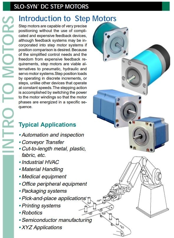 Superior Electric M091-LE09E /Old # MO91-FD-8109E Slo-Syn Stepper Motor (Lk12F)