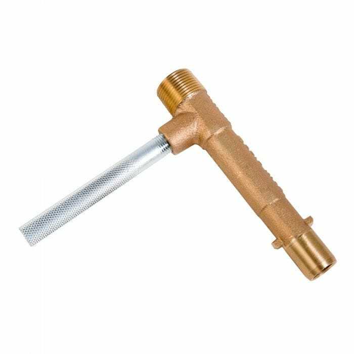 RAIN BIRD/HUNTER 33DK DOUBLE LUG MATCHING QUICK COUPLER KEY WITH UPTURNED VALVE