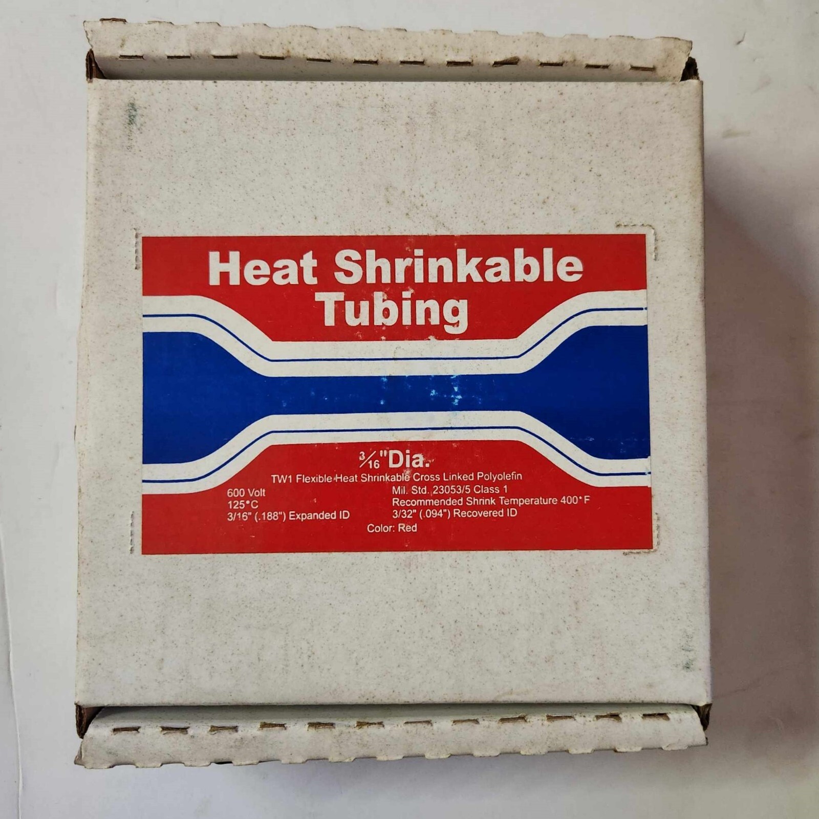 Standard Heat Shrink Tubing 3/16″ 50FT. Red