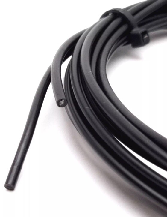 Keyence FU-A05 Thrubeam Fiber Optic Sensor Pair 1.9m Length 200mm Detection Area