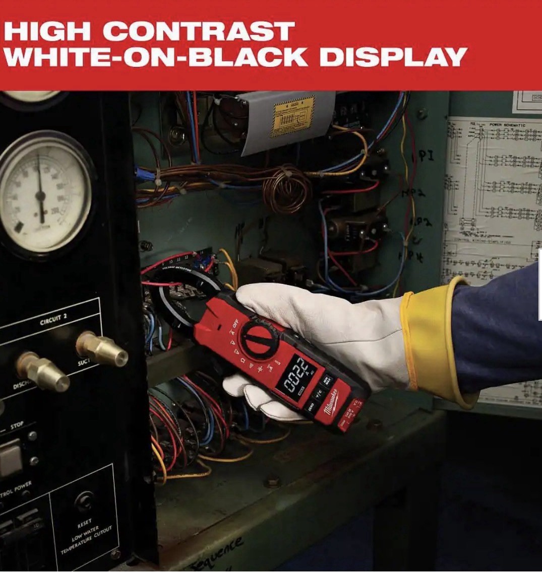 Milwaukee 2237-20 Clamp Meter 600V AD/DC