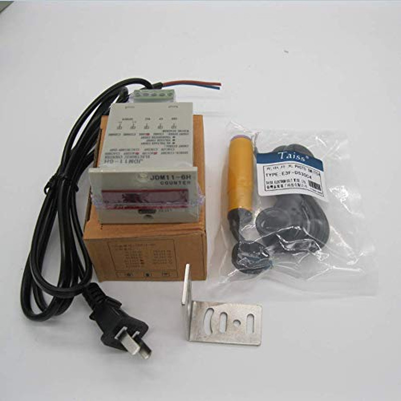 / 110-220VAC LED Auto Display Digital Counter 0-999999 6 Digits + Photoelectric