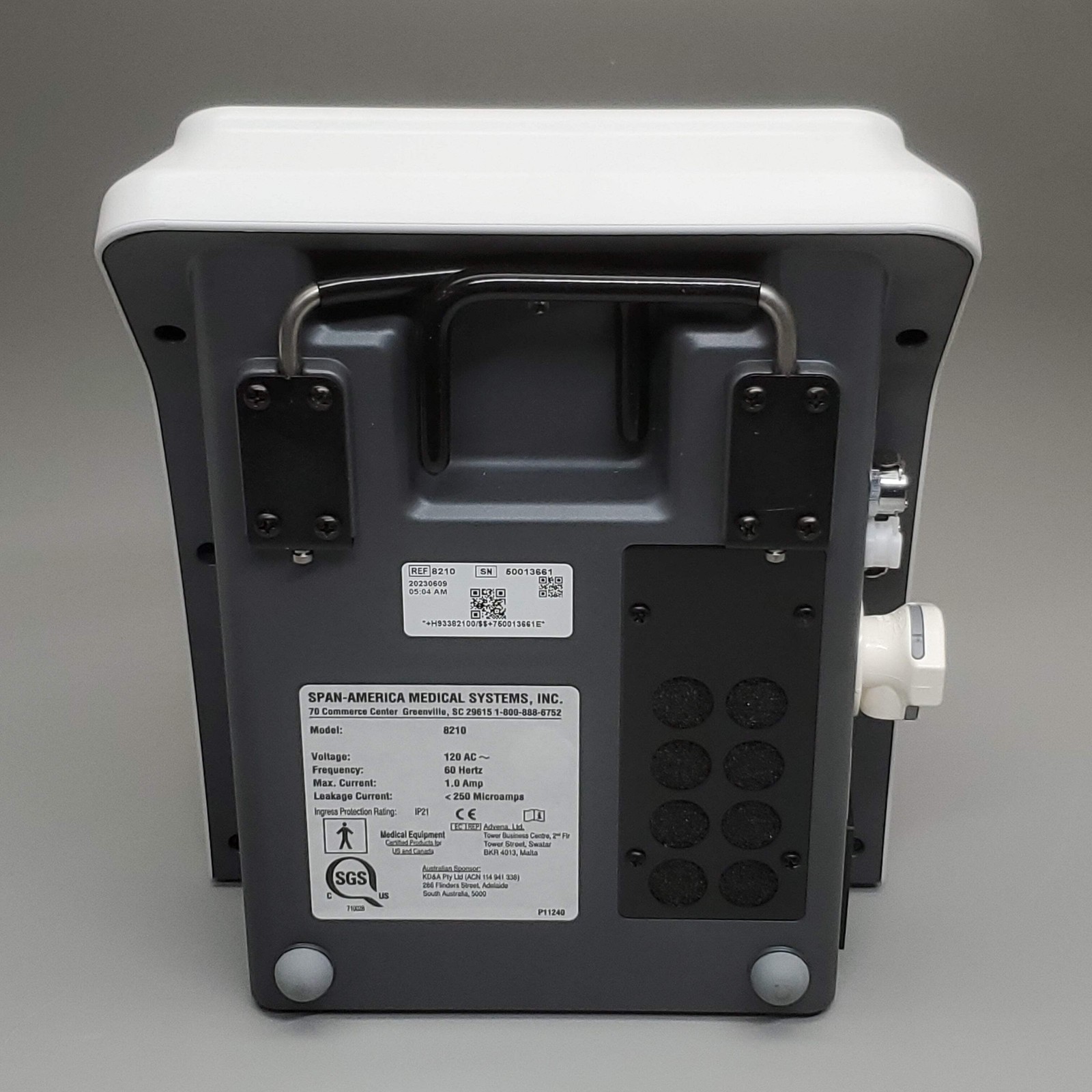 SPAN AMERICA Pressure Guard Easy Air Pump 11.5″H 8210 White