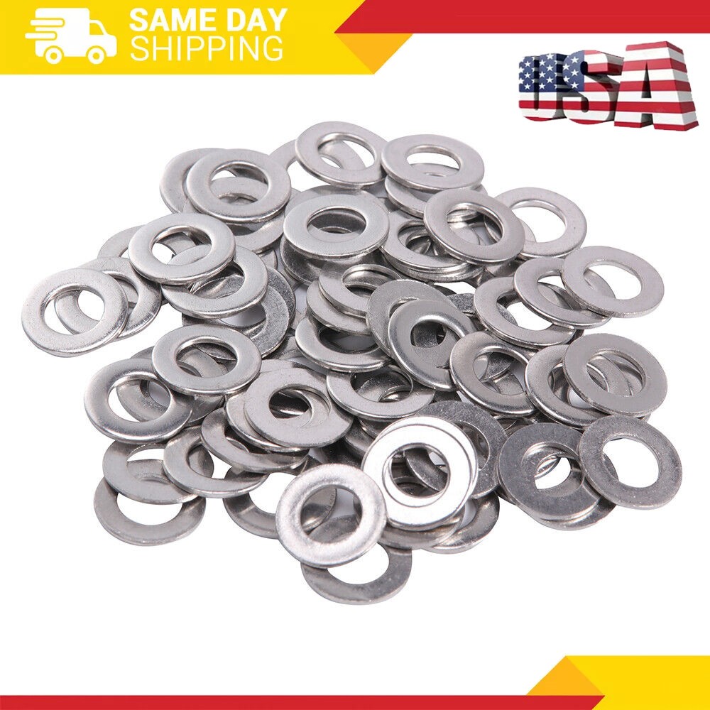 Flat Washer 304 Stainless Steel Washers Assortment Set Value Kit,660 Pieces Set