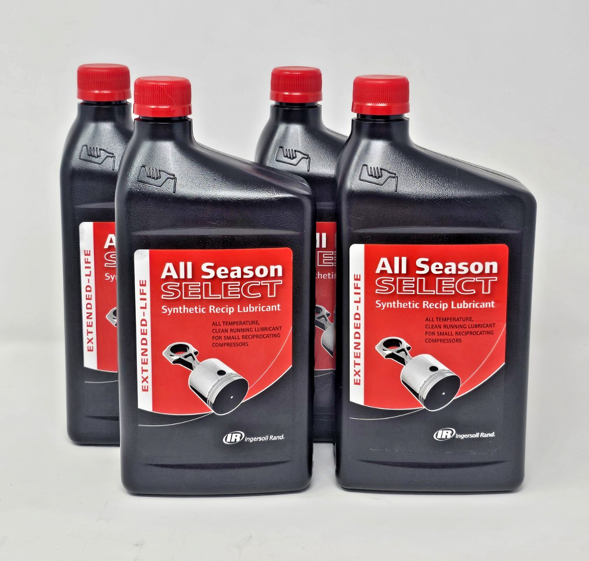 INGERSOLL RAND All Season Select Oil 38436721 1 Liter Bottle 4 Pack