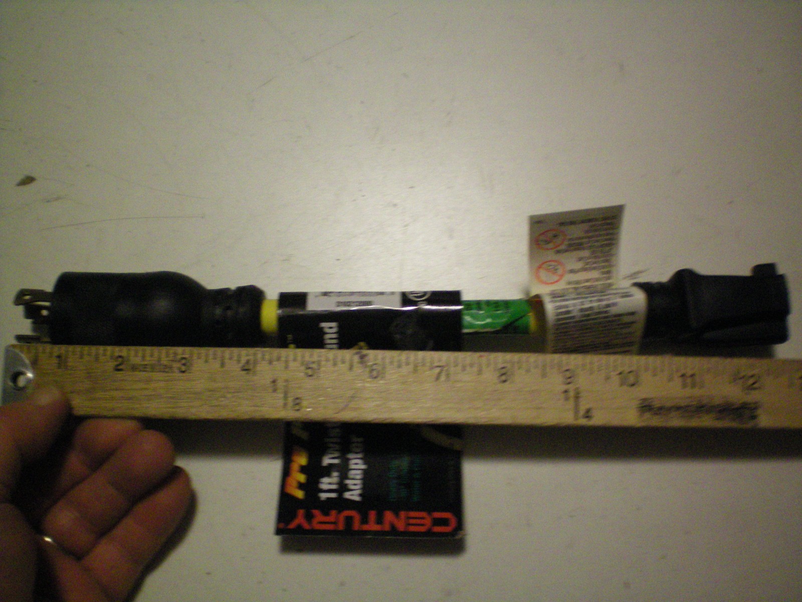CENTURY PRO POWER D10212000 1FT TWIST TO U-GROUND ADAPTER, FREE FREIGHT