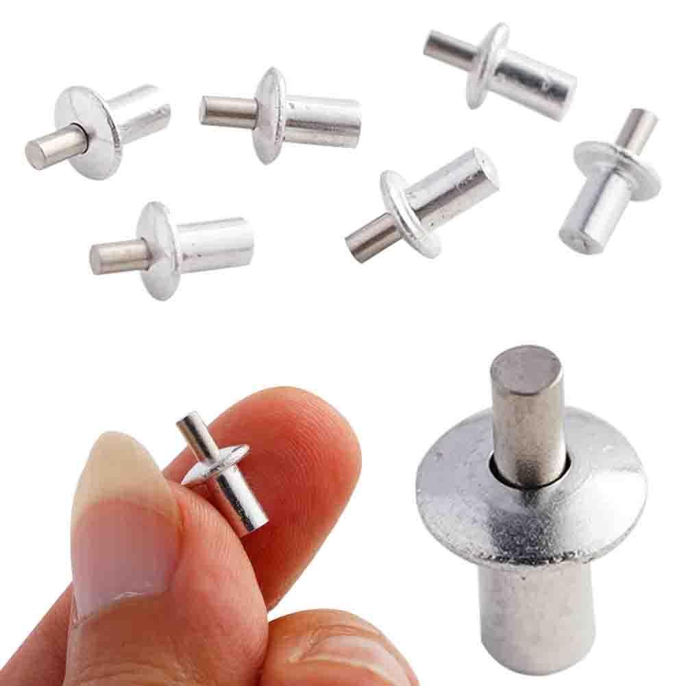 100/200/400/500PCS Aluminum Drive Rivets Blind Drive Rivet Expansion nail