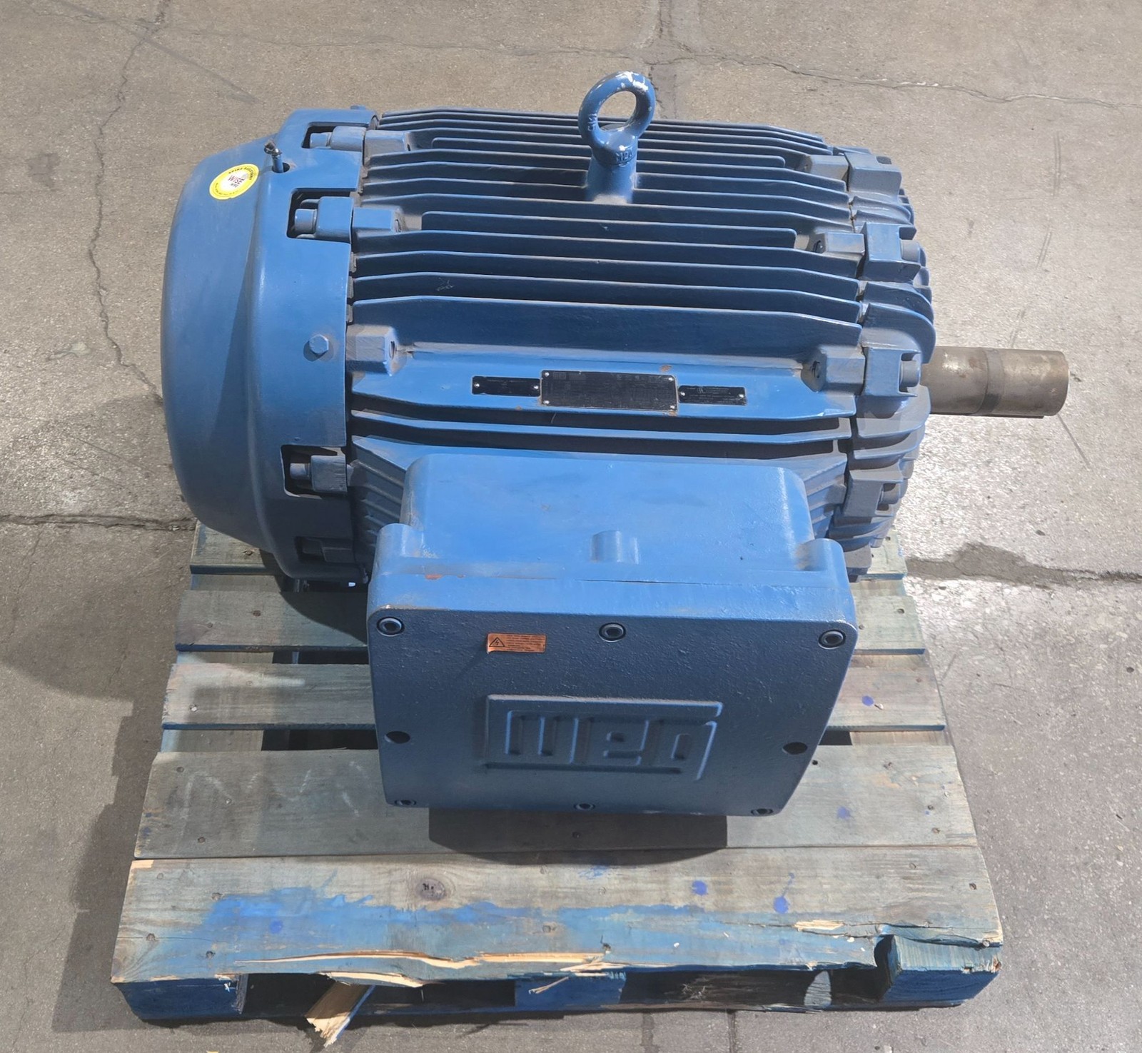 WEG R15018XT3G445T-I W22 150HP Explosion Proof Electric Motor 460V USED