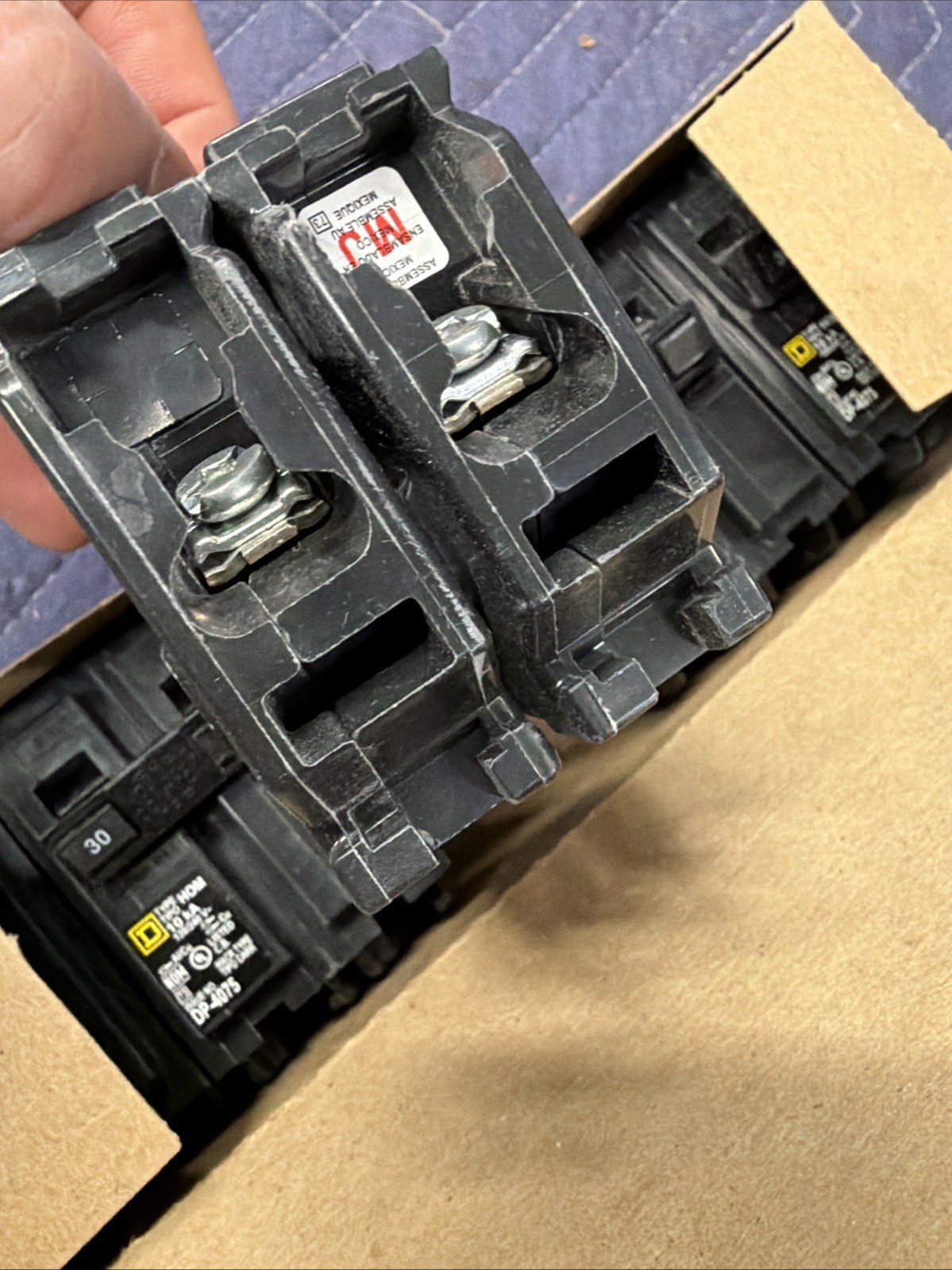 Square D HOM230 (5 PACK) 30 Amp 2P Circuit Breaker 120/240V Lot Of 5 NEW IN BOX
