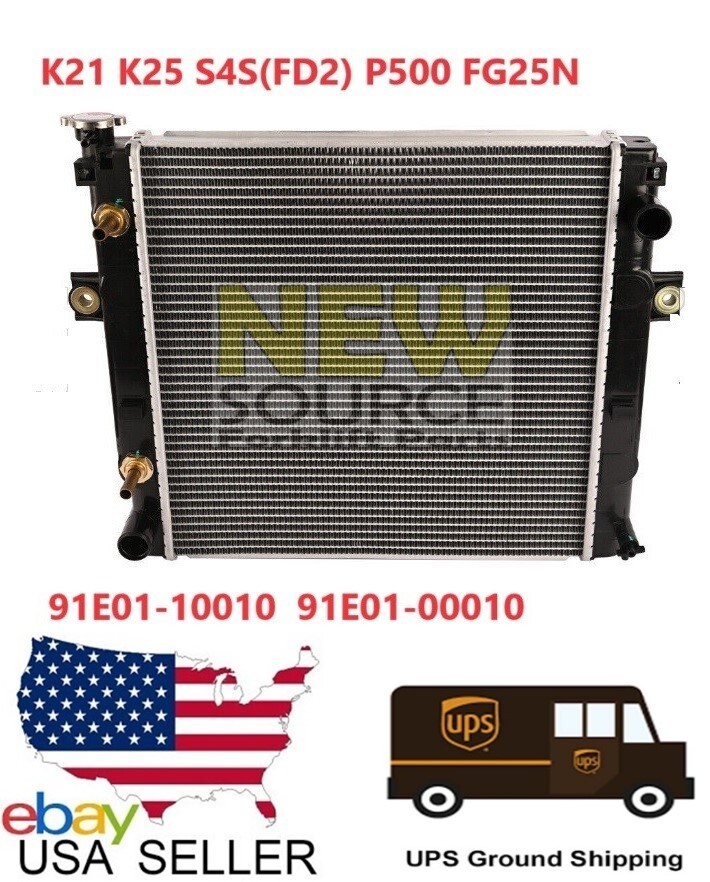 91E01-00010 91E01-100-10 MITSUBISHI RADIATOR FG15~30NT K15, K21, K25, L01,L02