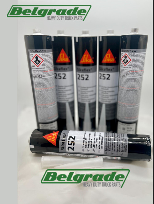 (6pk) Sikaflex-252-521 White Adhesive and Sealant 10.3 fl. oz Tubes 017-90915