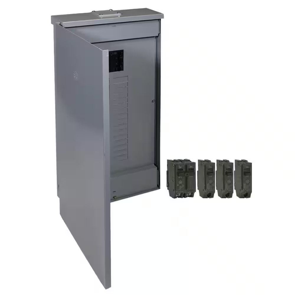 150 Amp 32-Space 64-Circuit Main Breaker Outdoor Load Center Contractor Load Cen