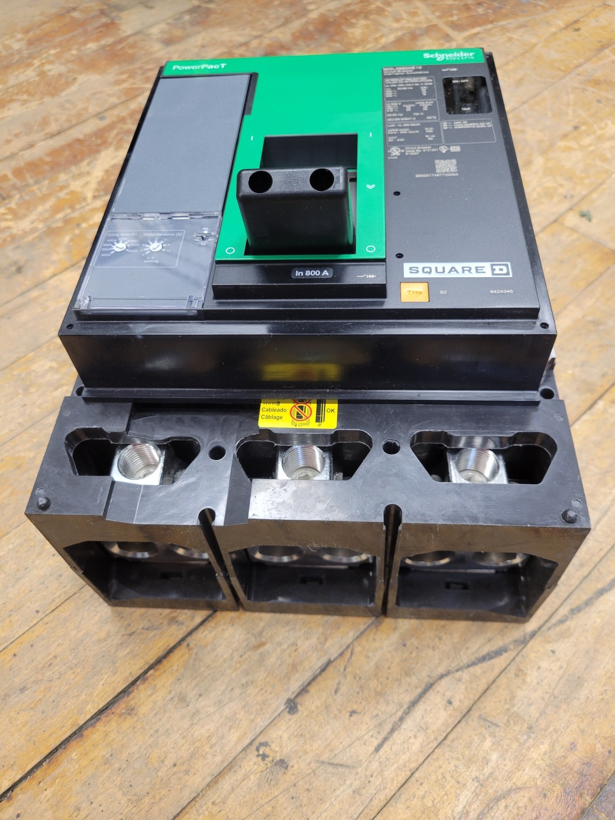 Square D MGL36800E10 Circuit Breaker 800A 3P 600V