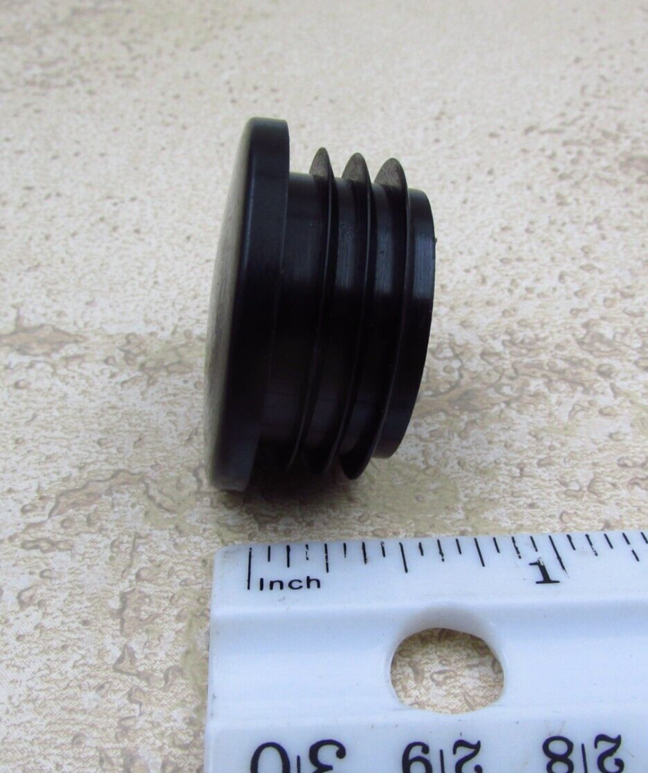QTY 8 Plastic 1-1/4″ Inch OD, 10-14 Gauge Round Tube End Cap Insert Plug Glide
