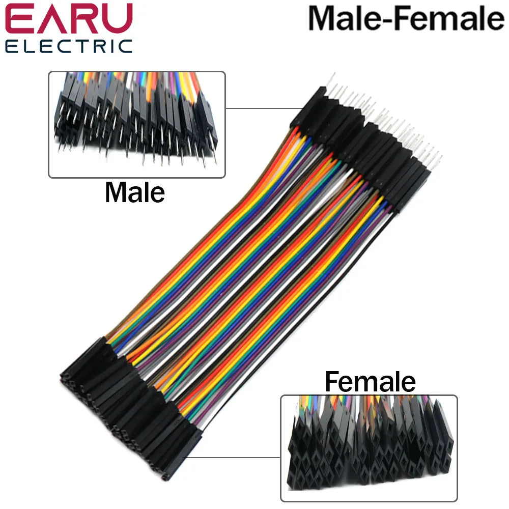 10/40PIN Cable Dupont Line 10cm 20cm 30cm Male to Male Female to Female Male to
