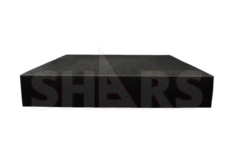 SHARS 12 x 12 x 2″ Grade B Granite Surface Plate No Ledge .0001″ + Certificate R