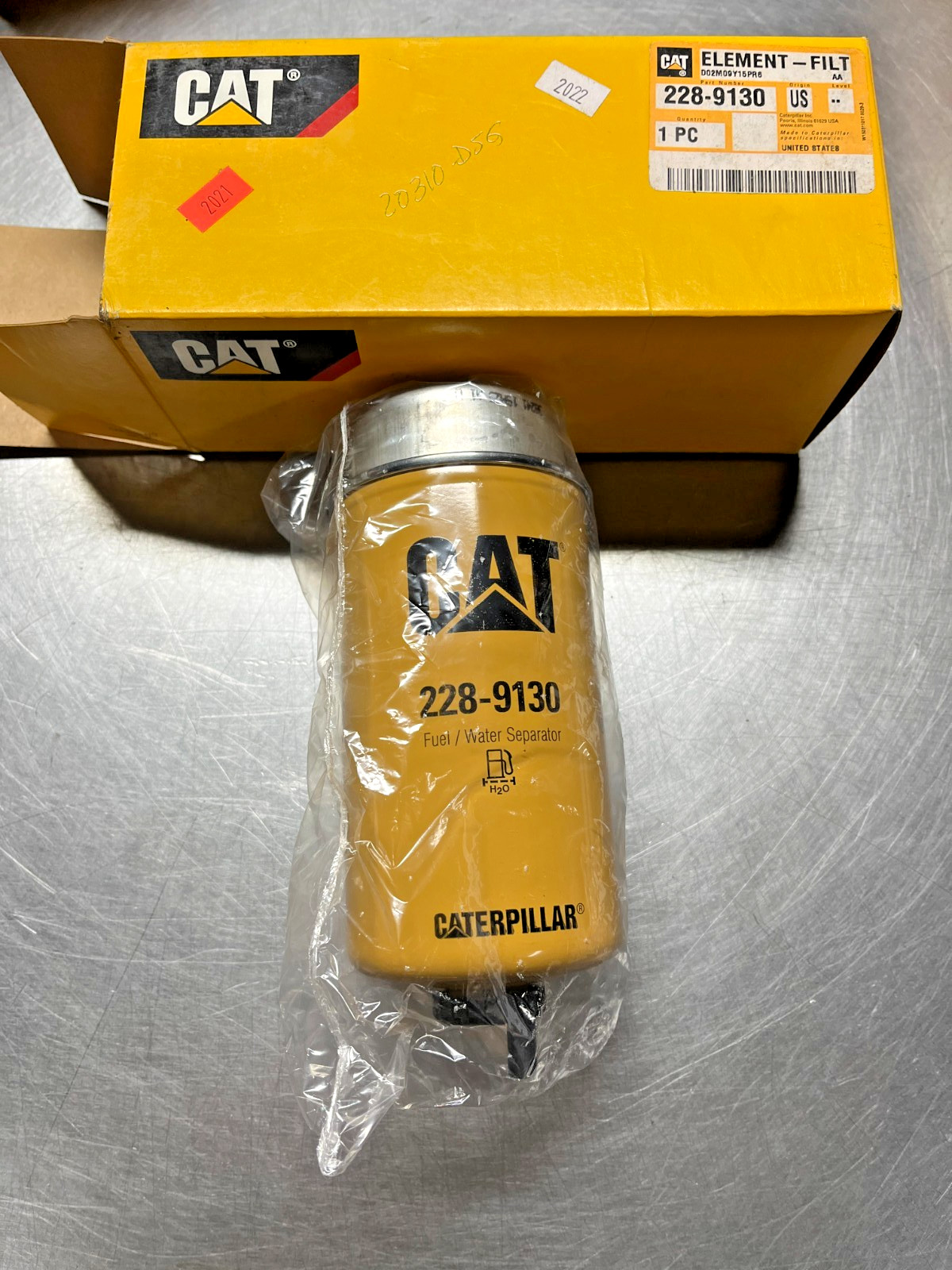 228-9130 Genuine OEM CAT FILTER Element Caterpillar 2289130