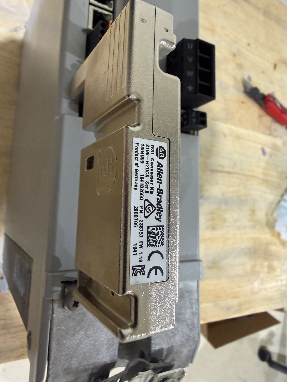 Allen-Bradley Kinetix Servo Drive – 2198-H070-ERS with DSL Converter Kit