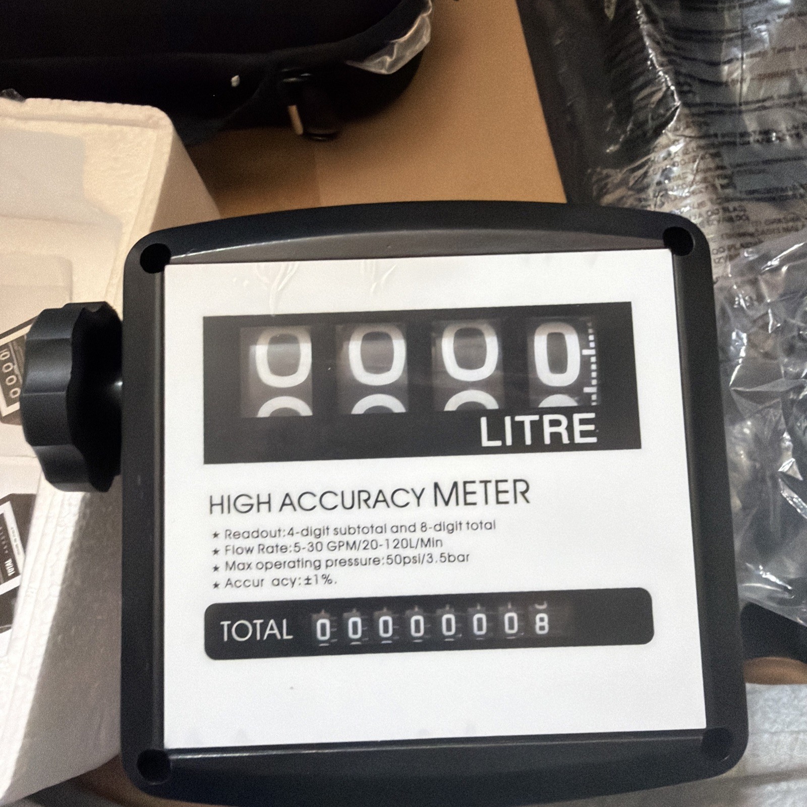 Mechanical Fuel Display 4-Digit Fuel Flow Mechanical3003- 17