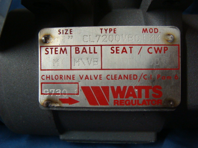 WATTS BALL VALVE CARCON STEEL Regulator 1″ CL 7200 VB 01 0L MM