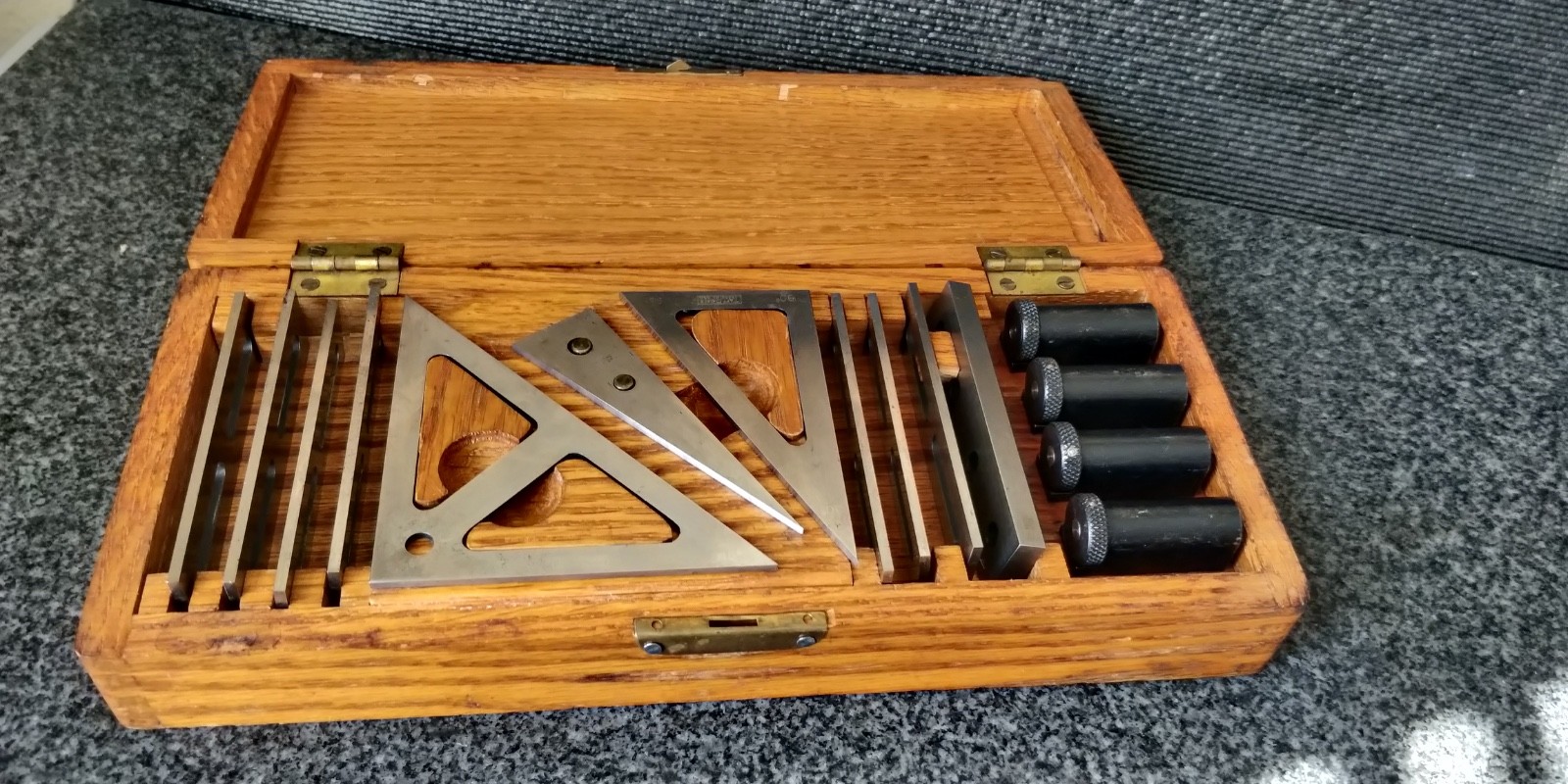 Taft Peirce Universal Angle Gage Set Vintage set complete machinist tool