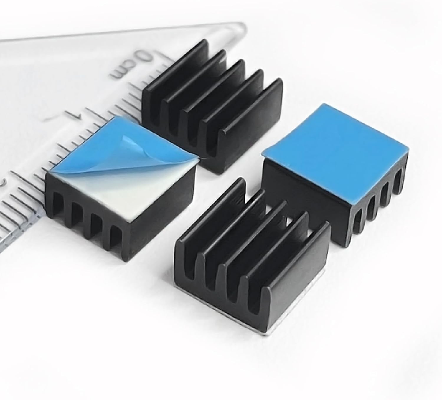 (10PCS Pack) Small Heat Sinks Kit 9x9x5mm / 0.35×0.35×0.2 inch Aluminum Heatsink