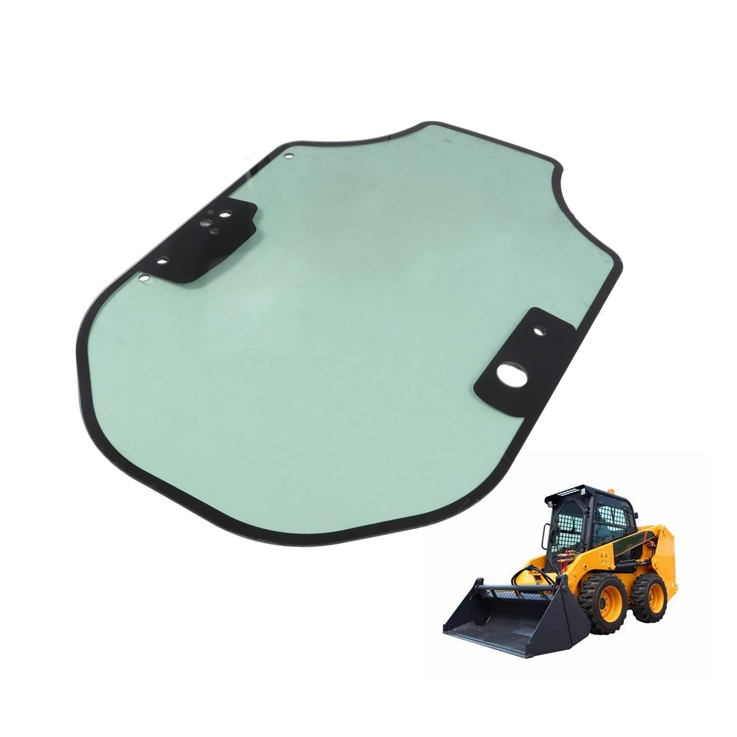 345-6230 3456230 CA3456230 Cab Door Glass For Caterpillar 226D 242D 289D 297D