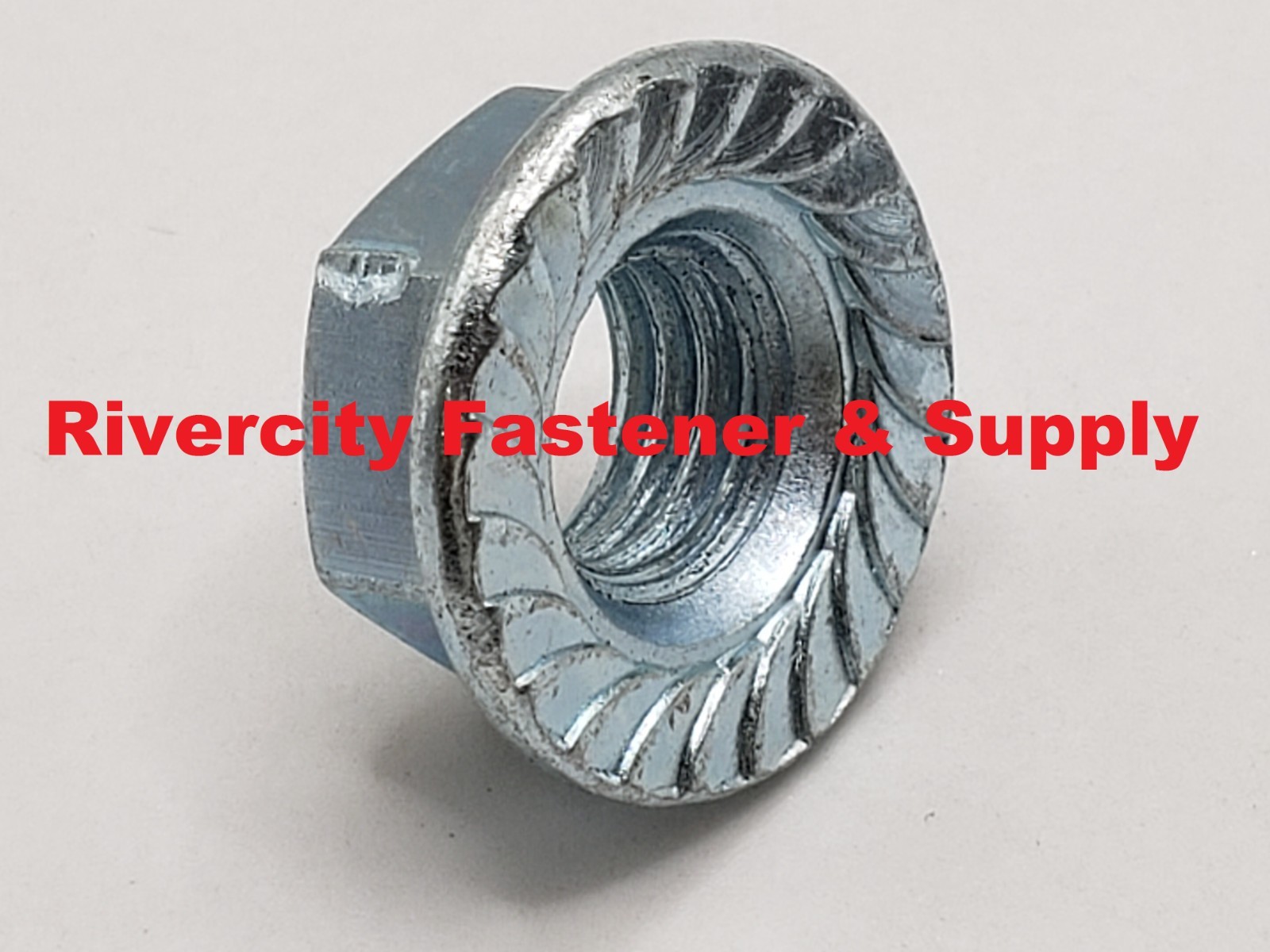 7/16-14 Serrated Flange Nuts 7/16×14 Nuts 7/16 x 14 Hex Flare Nut