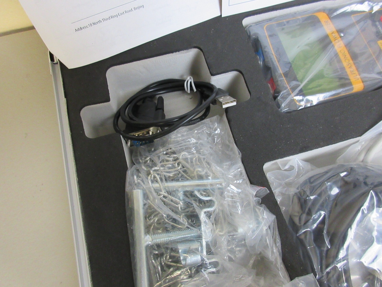 Bonvoisin TDS-100H Handheld Ultrasonic Flowmeter (Brand New)